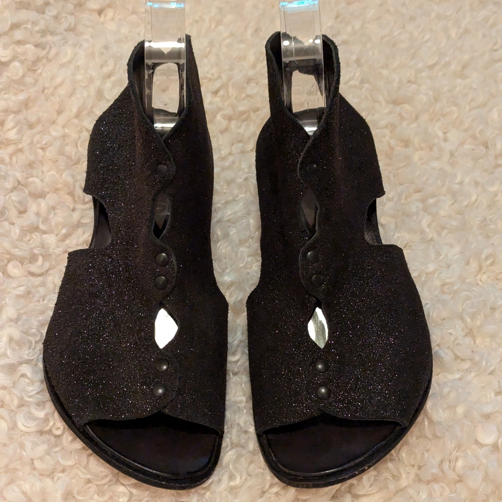 Cydwoq Research heels Black leather Size 36.5
